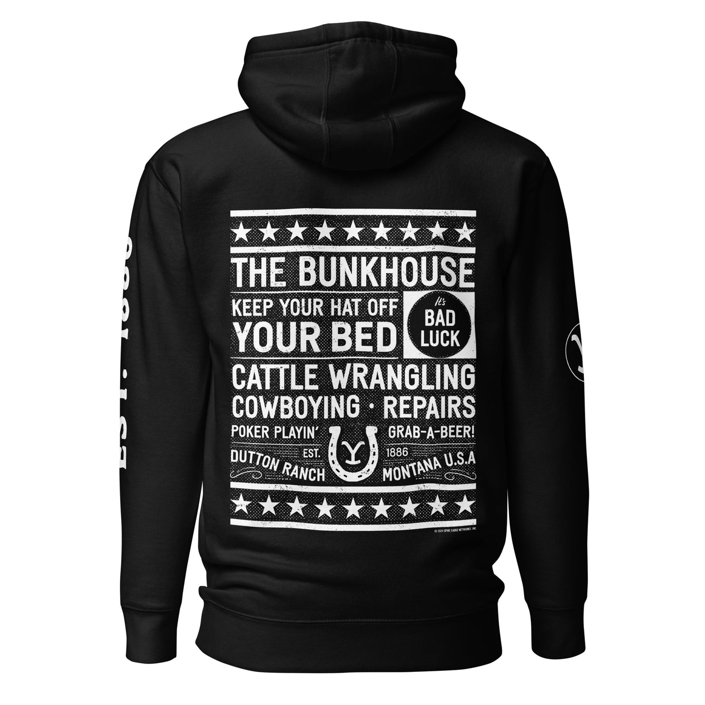 Yellowstone Bunkhouse Adult Hoodie - Paramount Shop