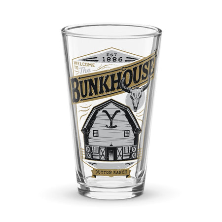 Yellowstone Bunkhouse Pint Glass - Paramount Shop