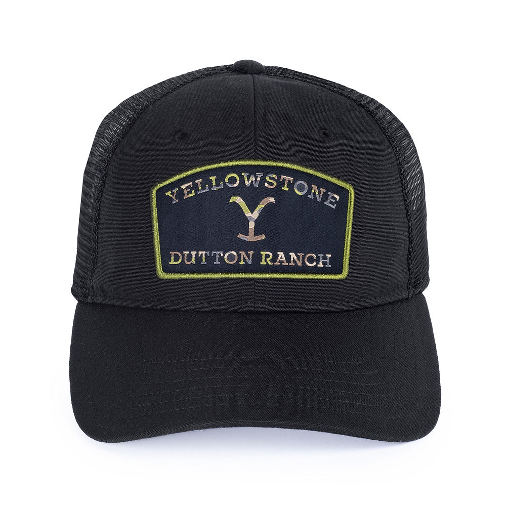 Yellowstone Camo Patch Trucker Hat