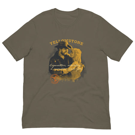 Yellowstone Cigarettes Whiskey and You Short Sleeve T - Shirt - Paramount Shop