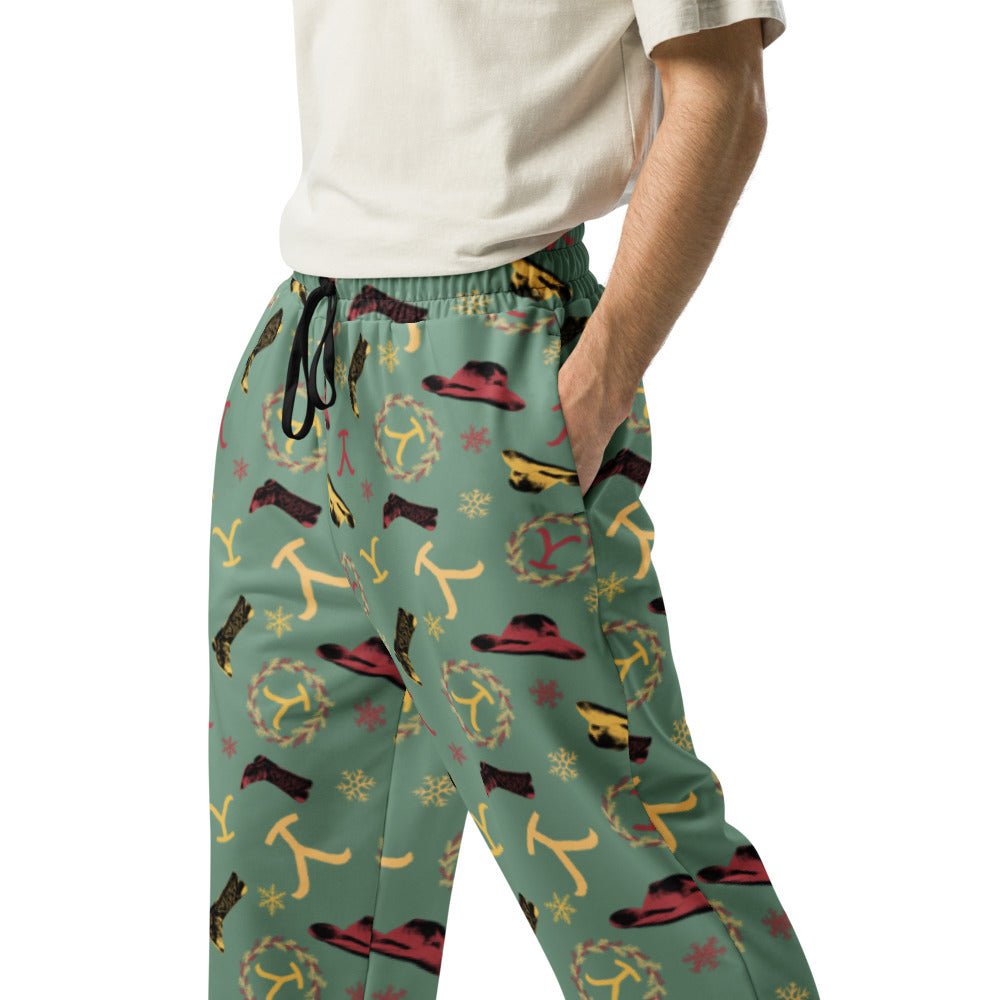 Yellowstone Cowboy Christmas Lounge Pants - Paramount Shop