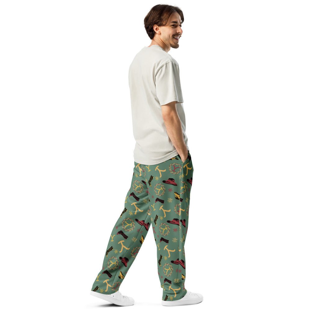 Yellowstone Cowboy Christmas Lounge Pants - Paramount Shop