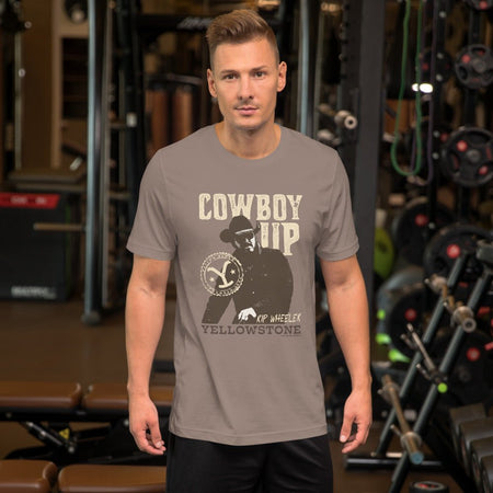 Yellowstone Cowboy Up Unisex T - Shirt - Paramount Shop