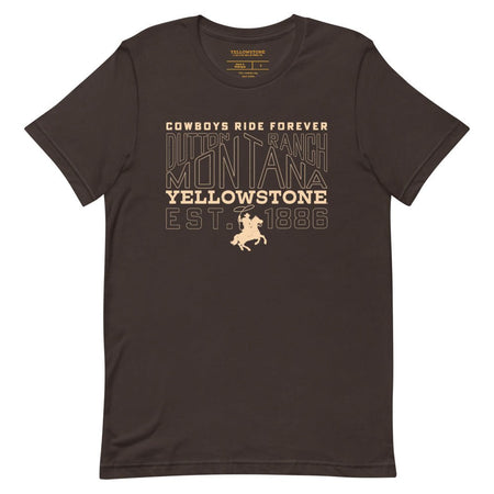 Yellowstone Cowboys Ride Forever Unisex T-Shirt - Paramount Shop