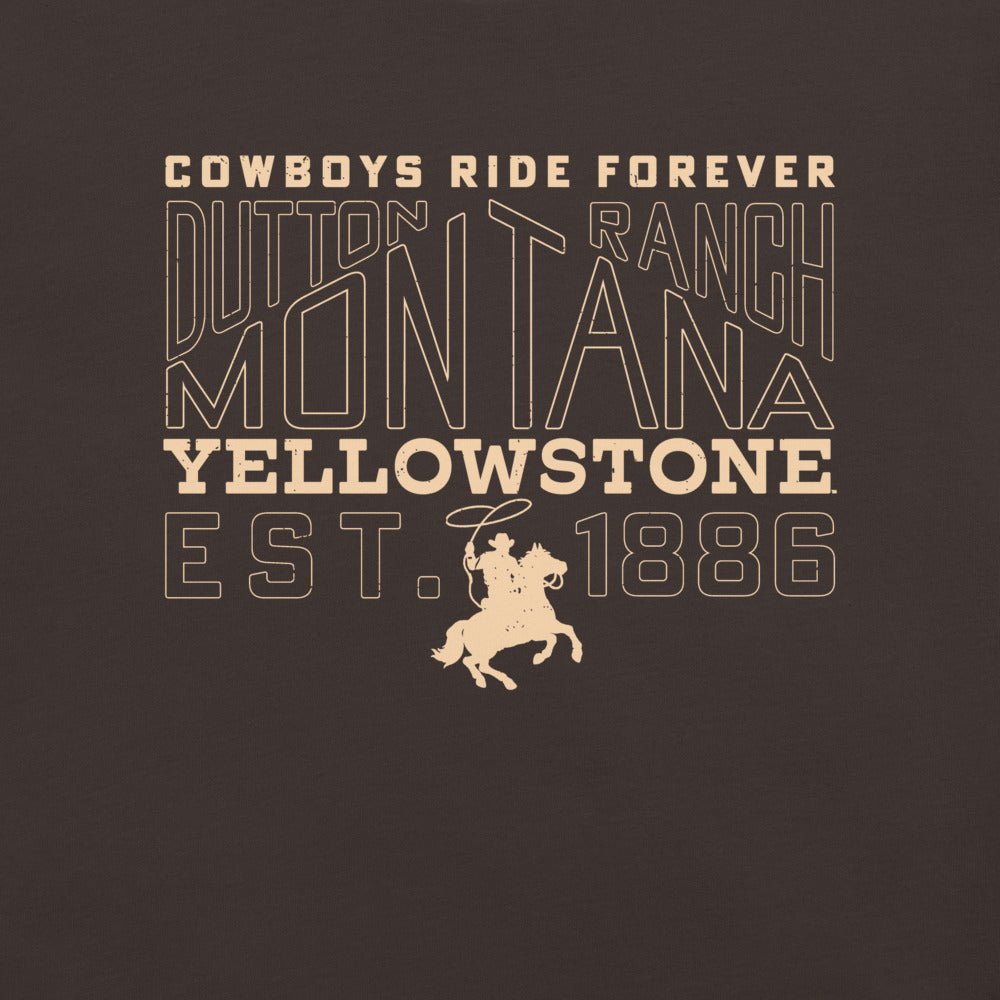 Yellowstone Cowboys Ride Forever Unisex T-Shirt - Paramount Shop