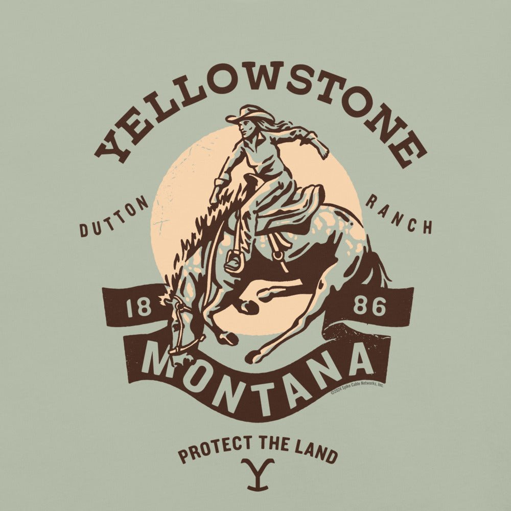 Yellowstone Cowgirl Comfort Colors T-Shirt - Paramount Shop