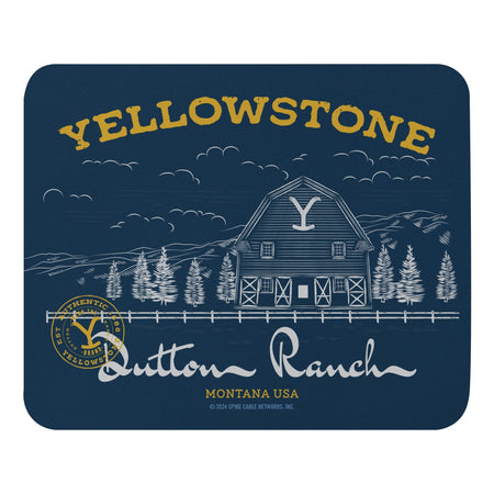 Yellowstone Dutton Ranch Barn Mouse Pad - Paramount Shop
