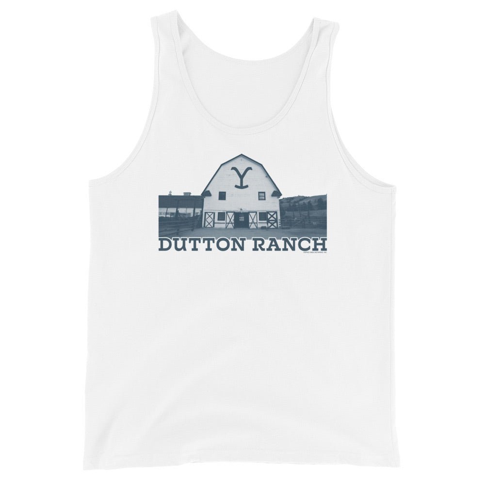 Yellowstone Dutton Ranch Barn Unisex Tank Top - Paramount Shop