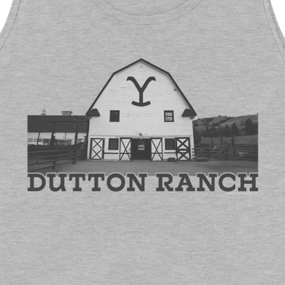 Yellowstone Dutton Ranch Barn Unisex Tank Top - Paramount Shop