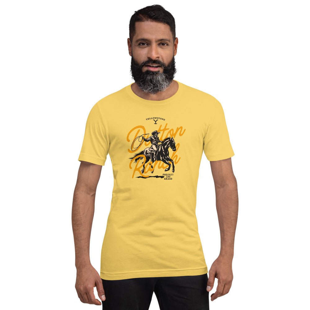 Yellowstone Dutton Ranch Cowboy Unisex T-Shirt - Paramount Shop