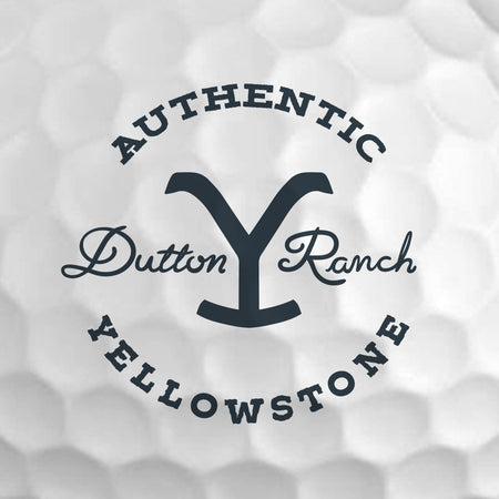 Yellowstone Dutton Ranch Golf Ball Set of 6 - Paramount Shop