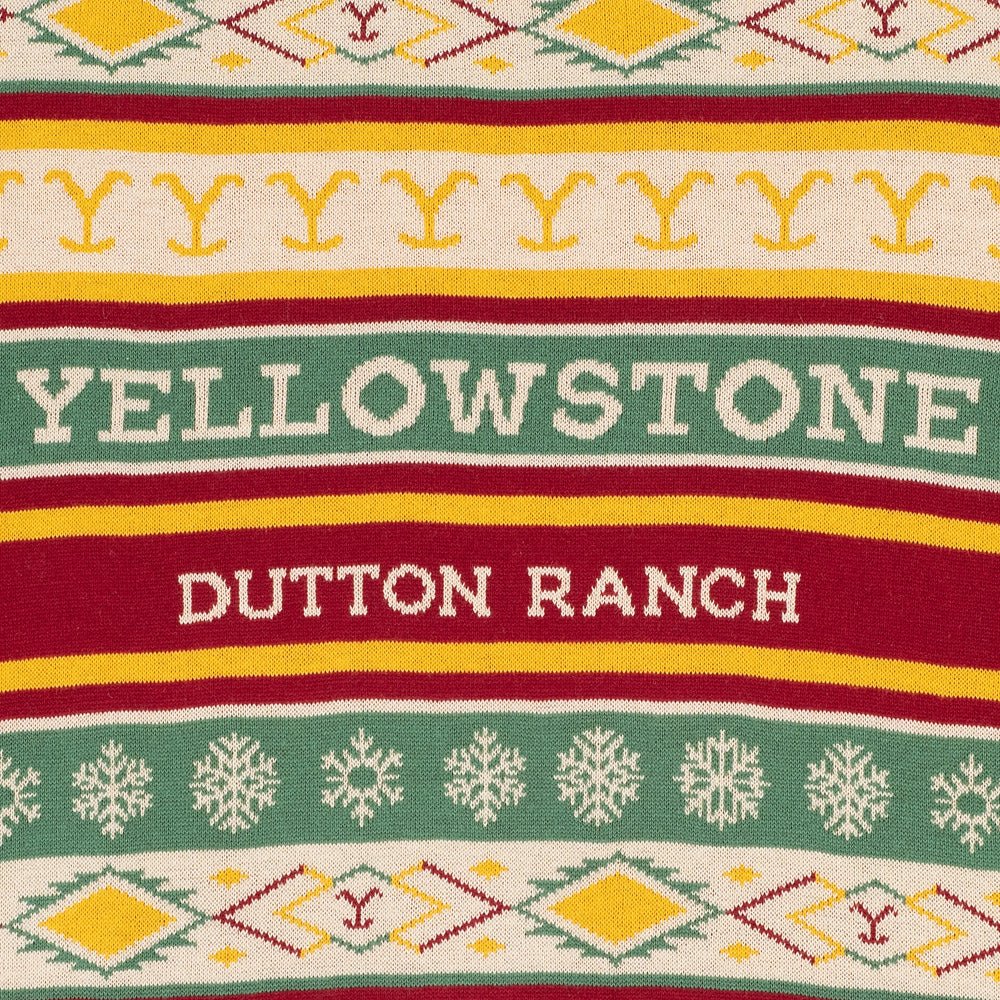 Yellowstone Dutton Ranch Holiday Knitted Sweater - Paramount Shop