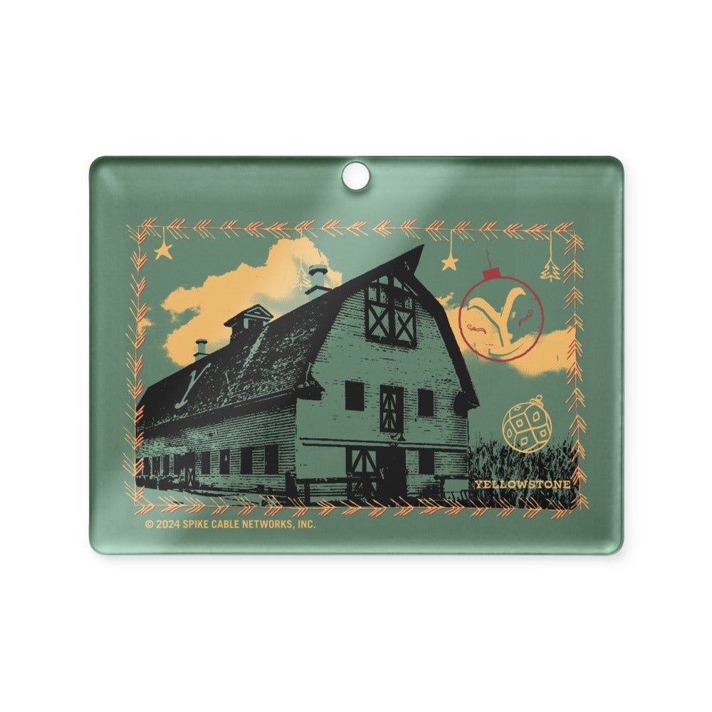 Yellowstone Dutton Ranch Holiday Ornament - Paramount Shop