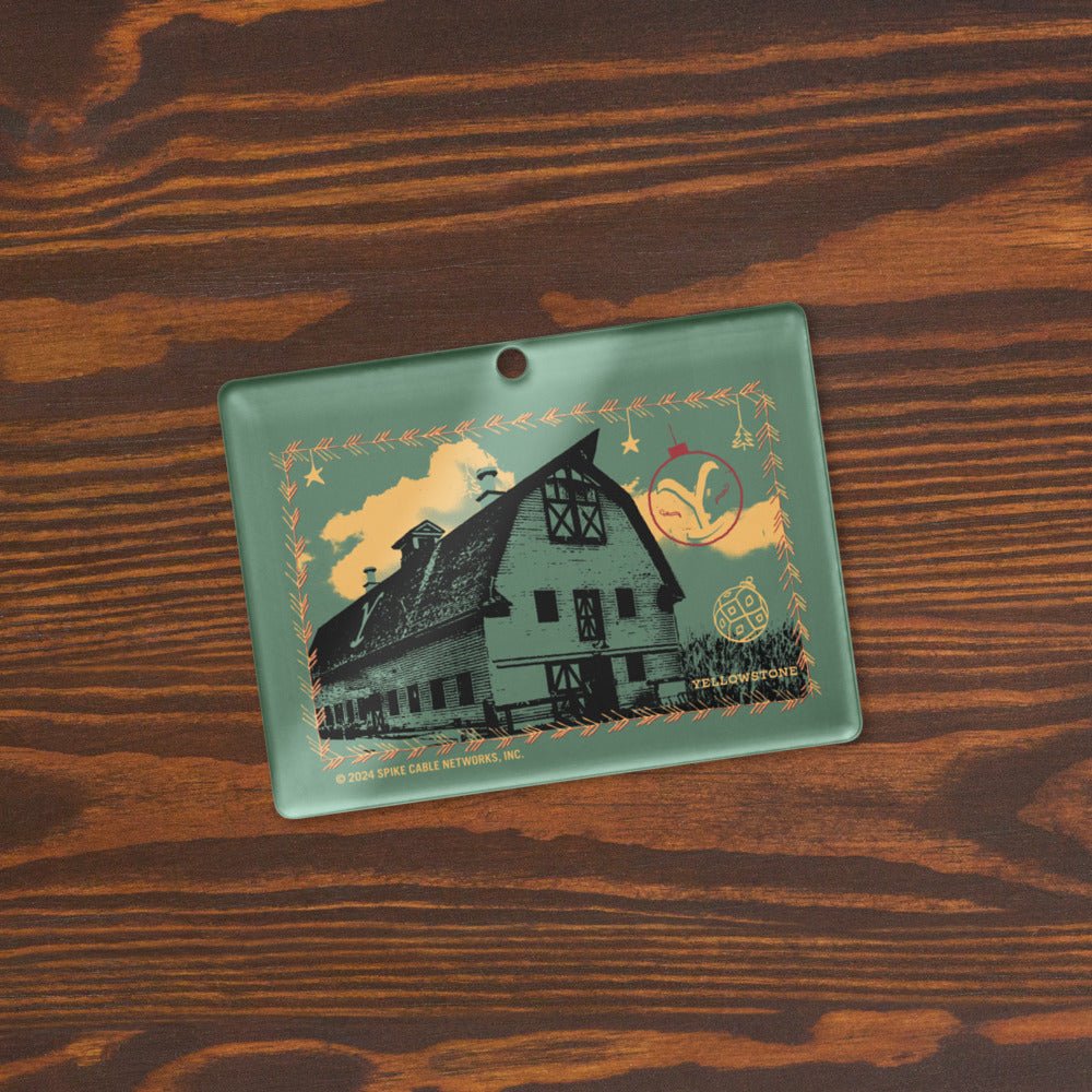 Yellowstone Dutton Ranch Holiday Ornament - Paramount Shop