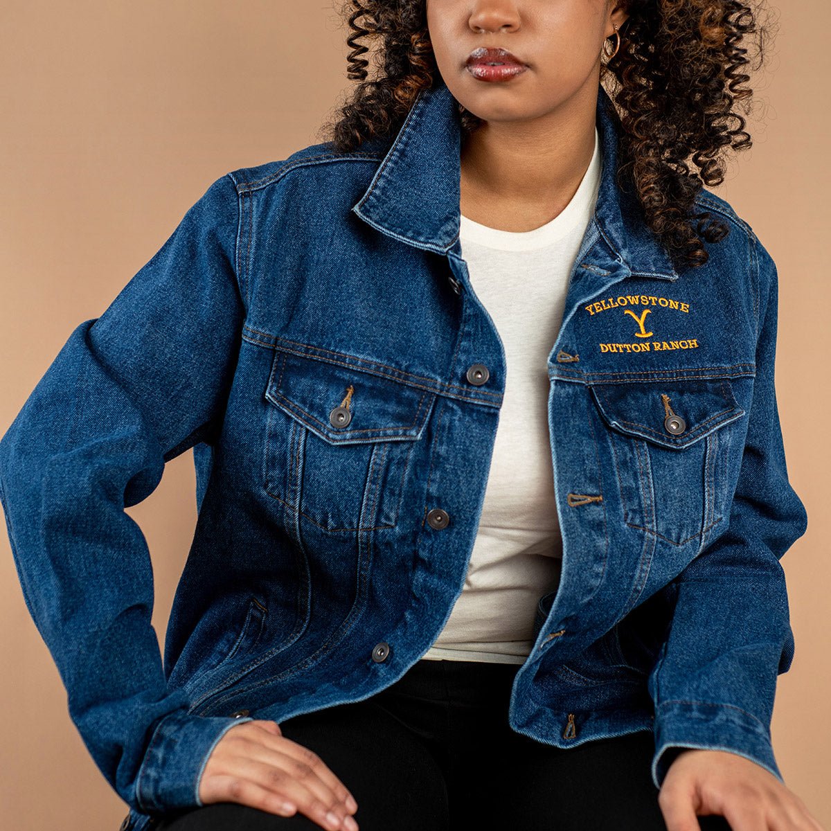 Denim ranch jacket best sale