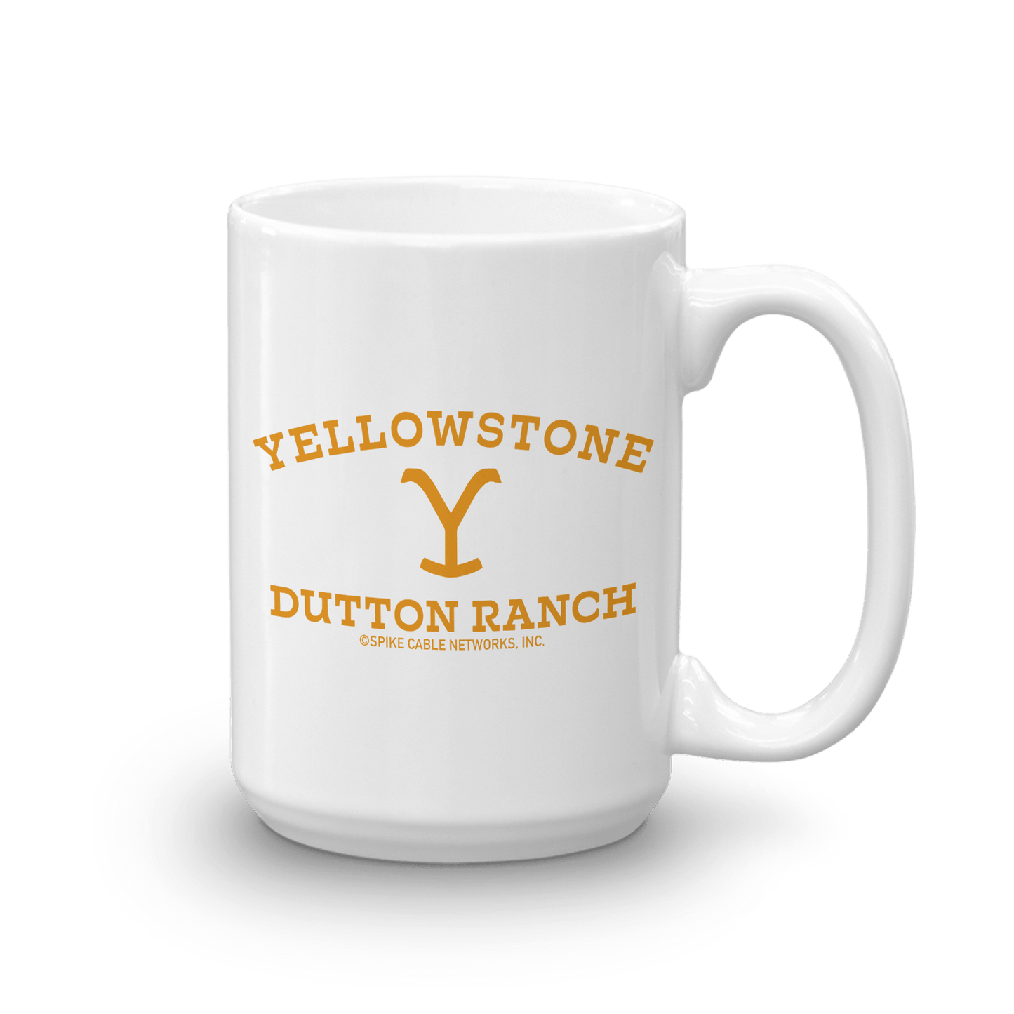 Yellowstone Dutton Ranch Logo White Mug - Paramount Shop