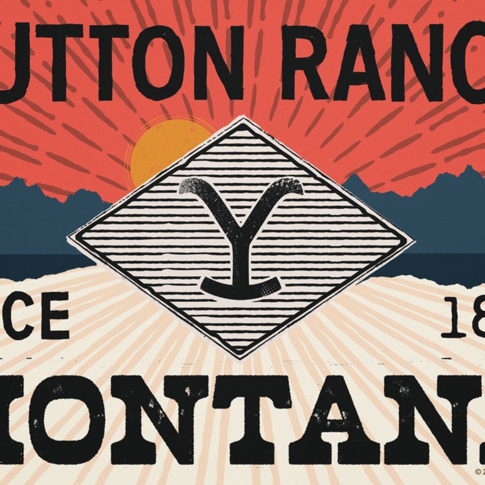 Yellowstone Dutton Ranch Montana Desk Mat - Paramount Shop