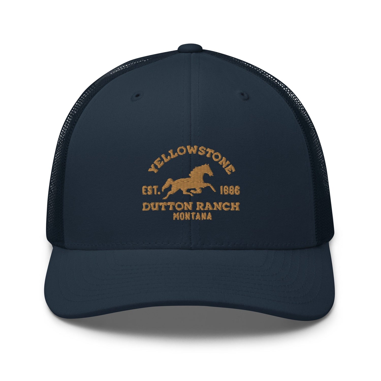 Yellowstone Dutton Ranch Montana Retro Trucker Hat - Paramount Shop