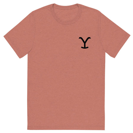 Yellowstone Dutton Ranch Montana Tri - Blend Short Sleeve T - Shirt - Paramount Shop
