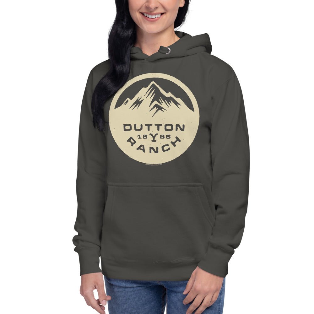 Yellowstone Dutton Ranch Mountain Range Unisex Hoodie - Paramount Shop