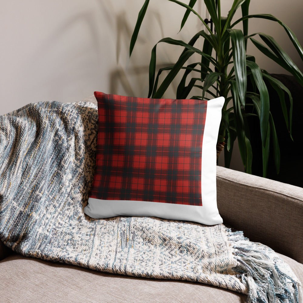 Yellowstone Dutton Ranch Plaid Pillow - Paramount Shop