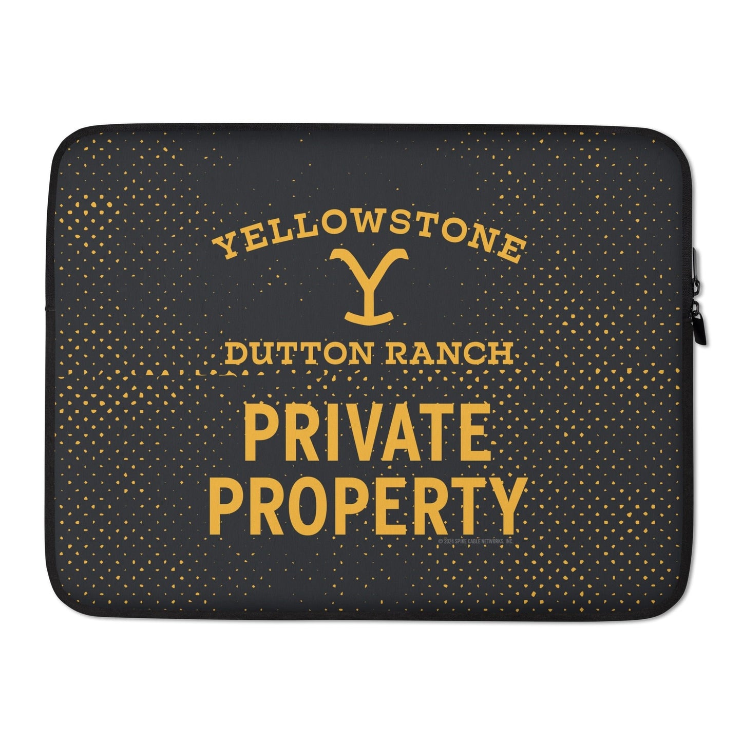 Yellowstone Dutton Ranch Private Property Laptop Sleeve - Paramount Shop