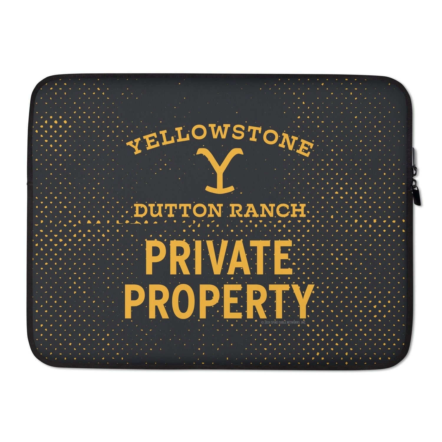 Yellowstone Dutton Ranch Private Property Laptop Sleeve - Paramount Shop