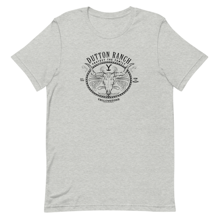 Yellowstone Dutton Ranch Protect the Family Neutral Adult T - Shirt - Paramount Shop