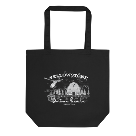 Yellowstone Dutton Ranch Scenery Eco Tote Bag - Paramount Shop