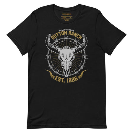 Yellowstone Dutton Ranch Skull Unisex T-Shirt - Paramount Shop