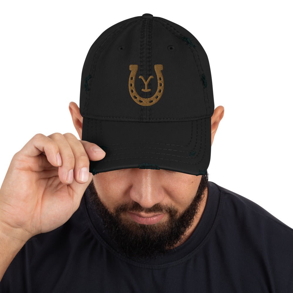 Yellowstone Embroidered Horse Shoe Dad Hat - Paramount Shop