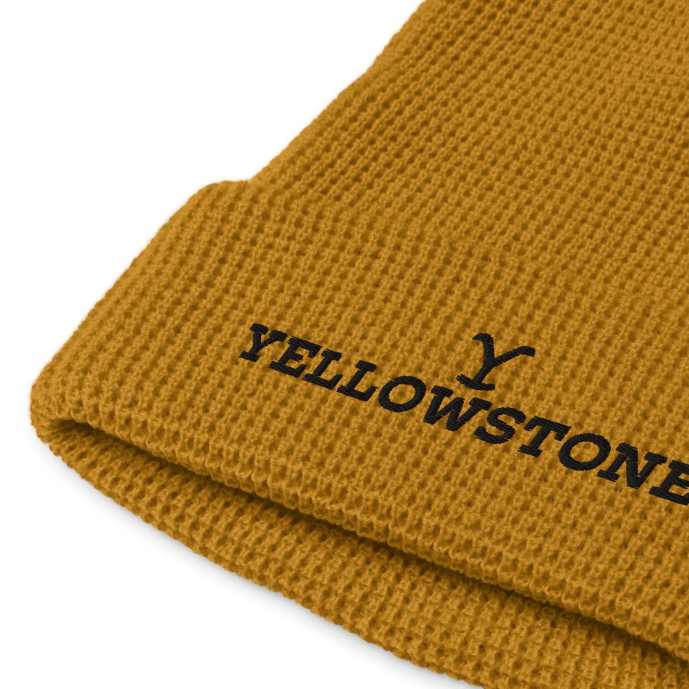 Yellowstone Embroidered Logo Waffle Beanie - Paramount Shop