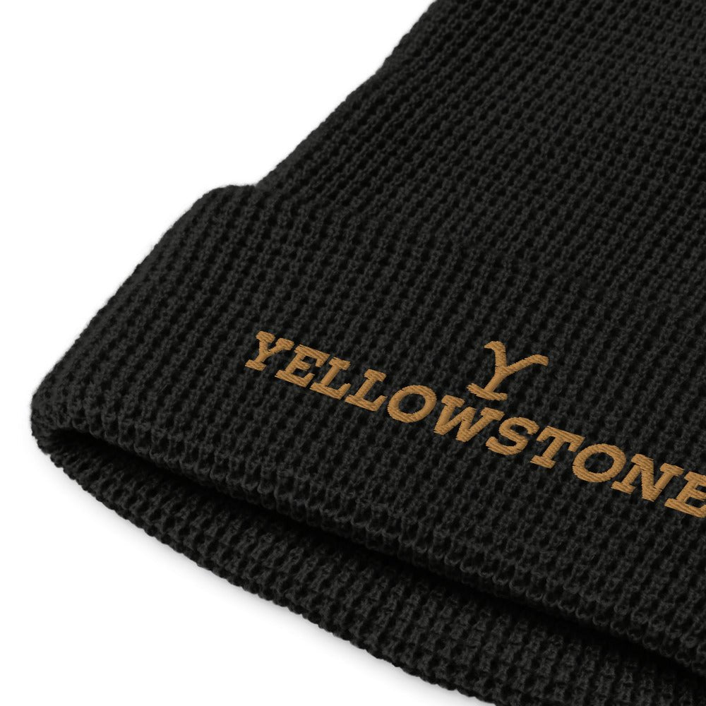 Yellowstone Embroidered Logo Waffle Beanie - Paramount Shop