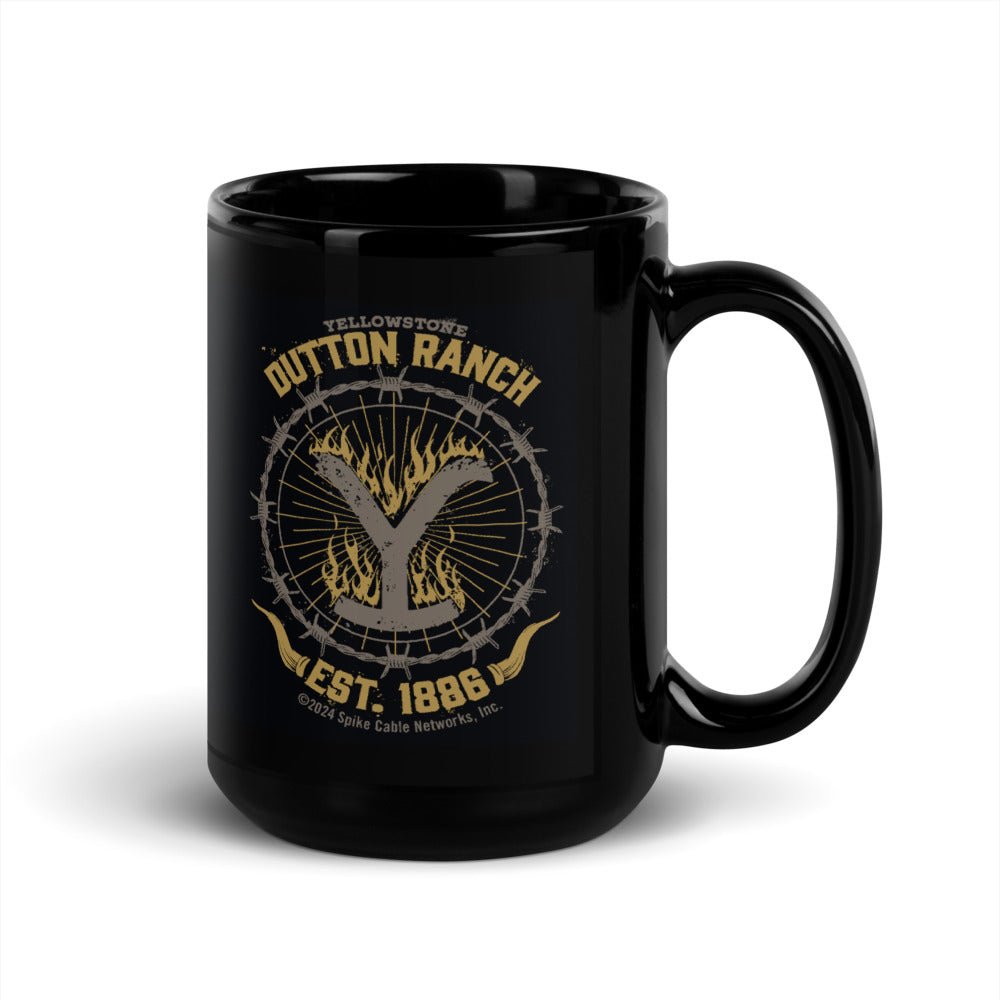 Yellowstone Flaming Logo Mug - Paramount Shop