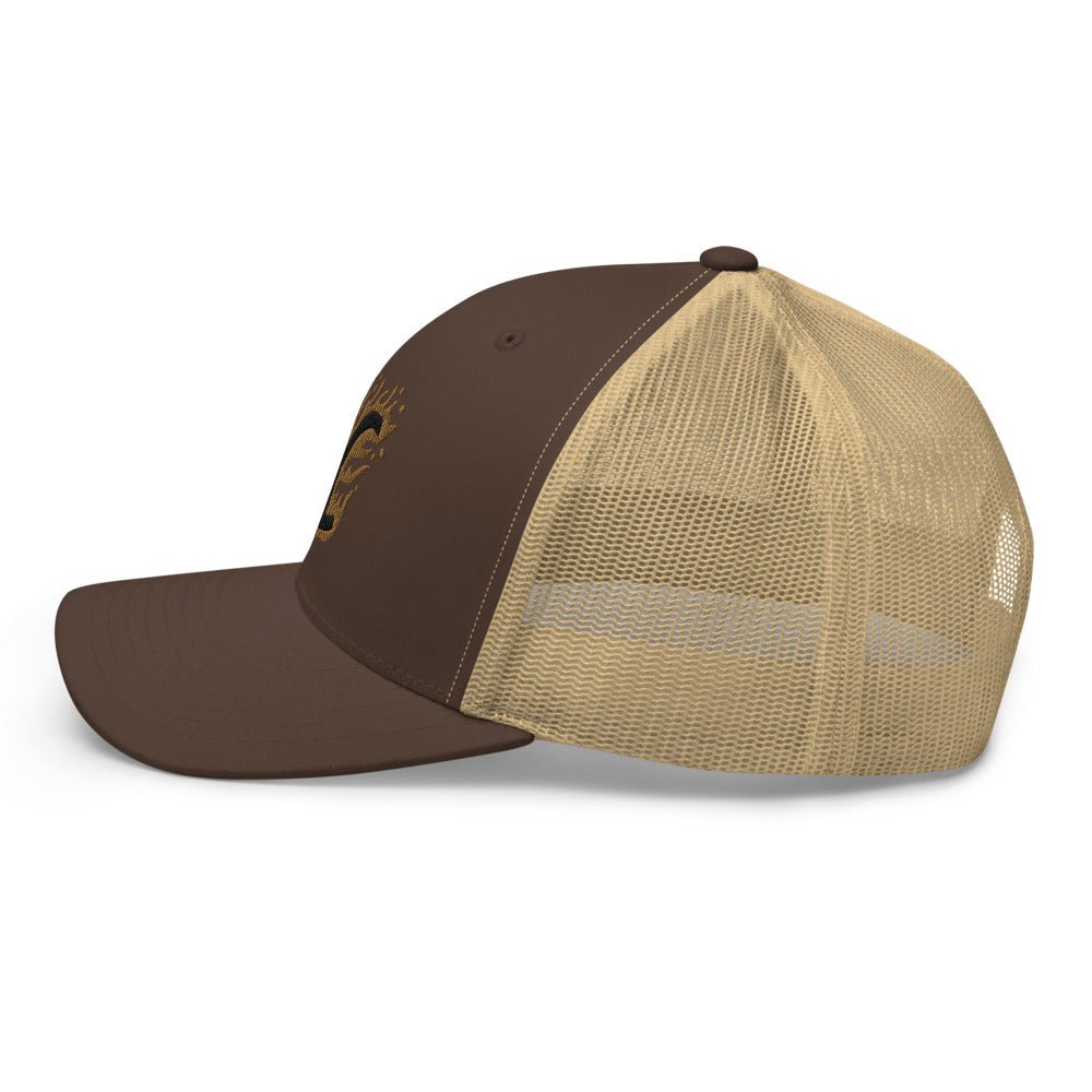 Yellowstone Flaming Logo Retro Trucker Hat - Paramount Shop