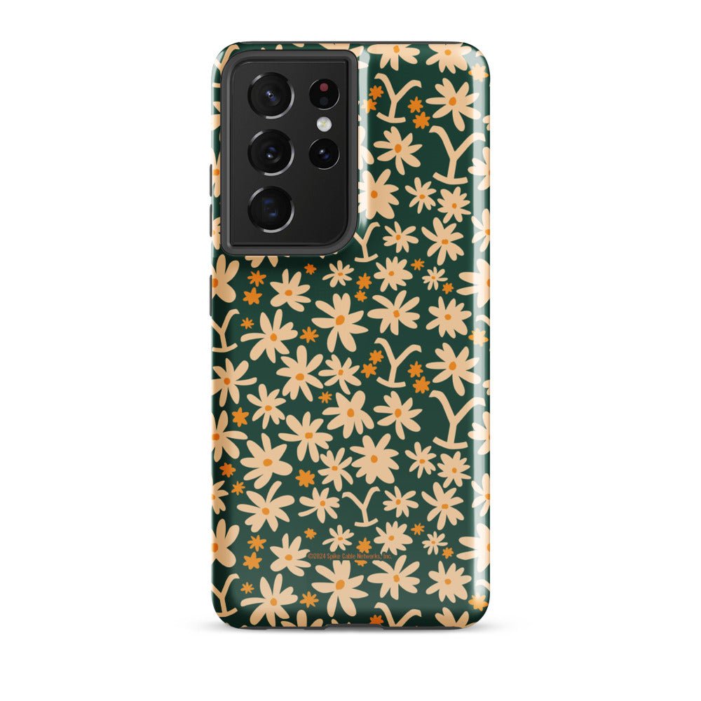 Yellowstone Floral Tough Samsung Case - Paramount Shop