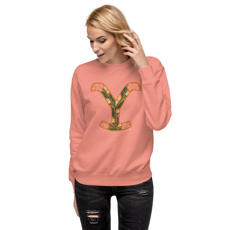 Yellowstone Floral Y Fleece Pullover - Paramount Shop