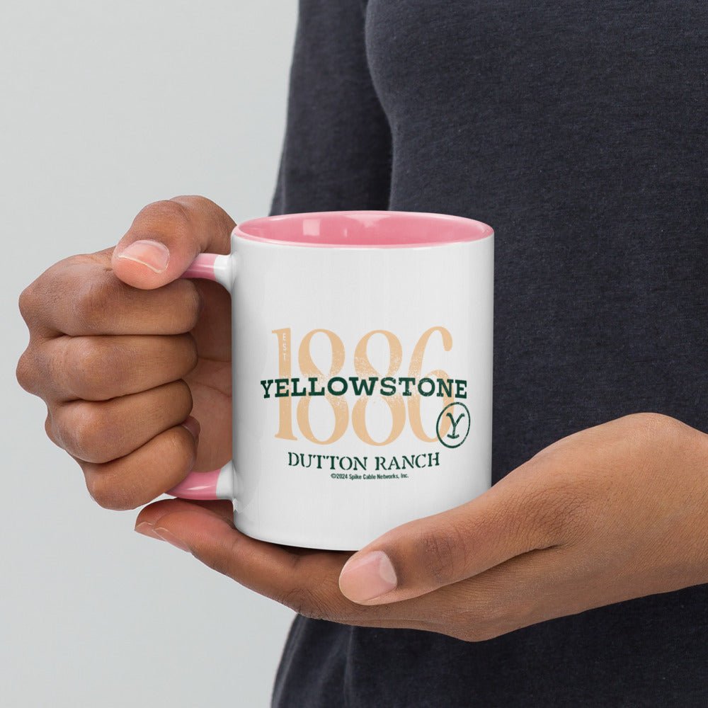 Yellowstone Floral Y Two Tone Mug - Paramount Shop