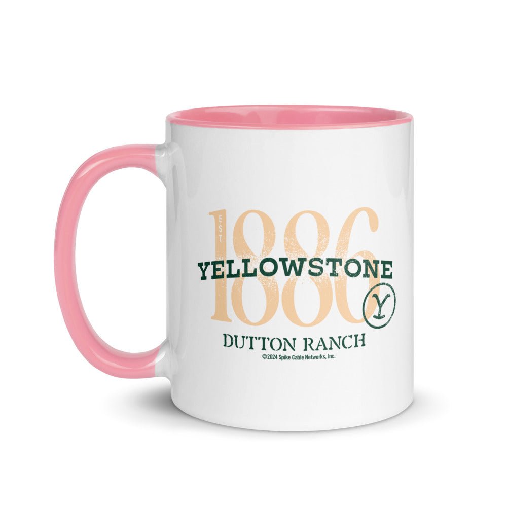 Yellowstone Floral Y Two Tone Mug - Paramount Shop