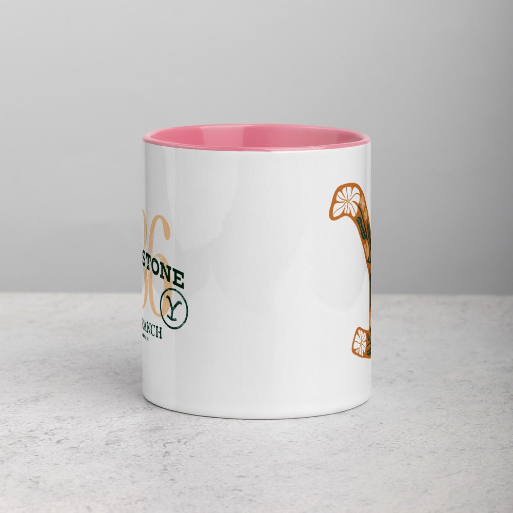 Yellowstone Floral Y Two Tone Mug - Paramount Shop