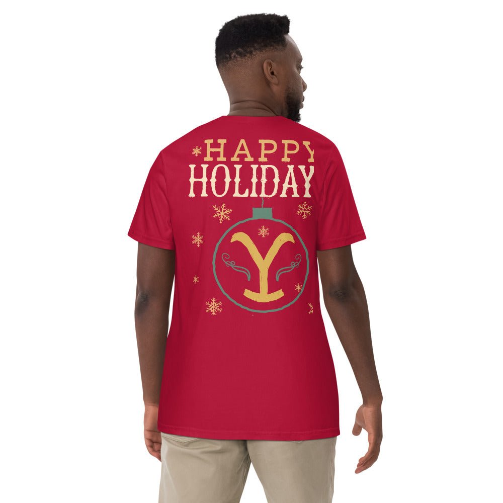 Yellowstone Happy Holidays From Yellowstone Unisex T-Shirt - Paramount Shop