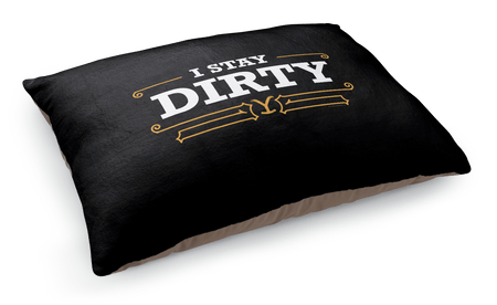 Yellowstone I Stay Dirty Pet Bed - Paramount Shop
