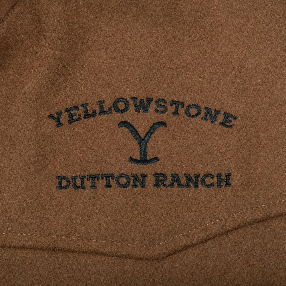 Yellowstone John Dutton As Seen On Wool Blend Vest - Paramount Shop