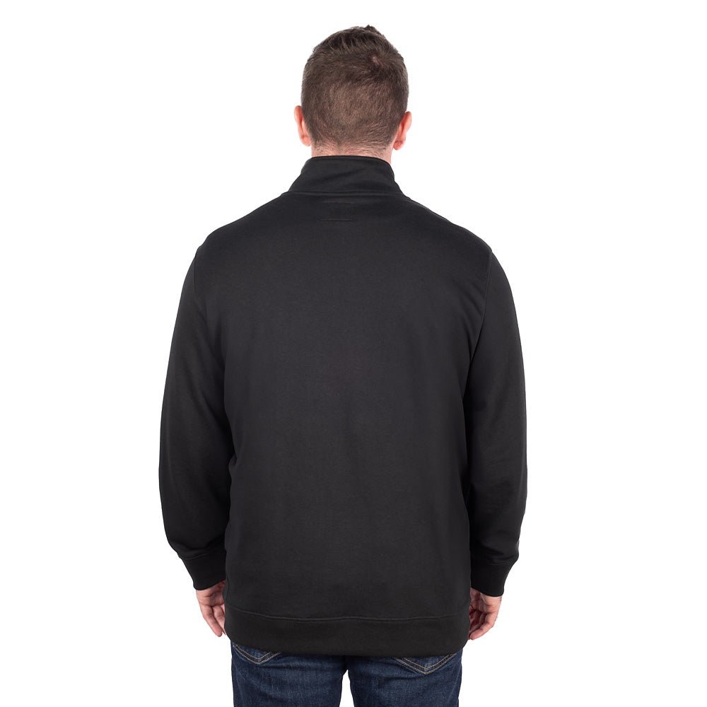 Yellowstone Leather Patch Quarter Zip - Paramount Shop