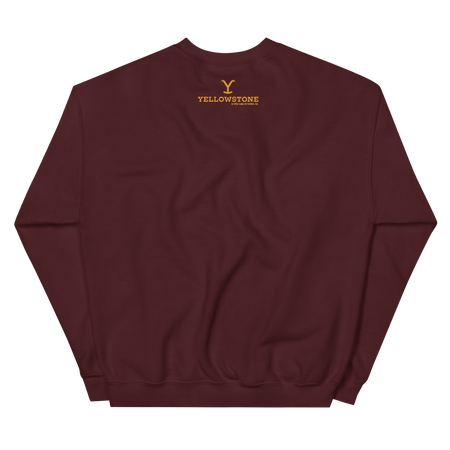 Yellowstone Love Me Like Rip Loves Beth Fleece Crewneck Sweatshirt - Paramount Shop