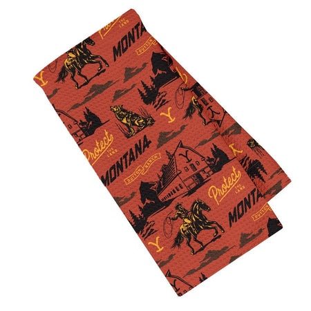 Yellowstone Montana Kitchen Towel - Paramount Shop