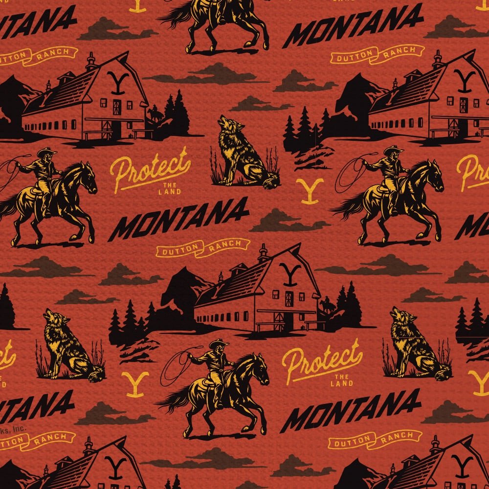 Yellowstone Montana Kitchen Towel - Paramount Shop