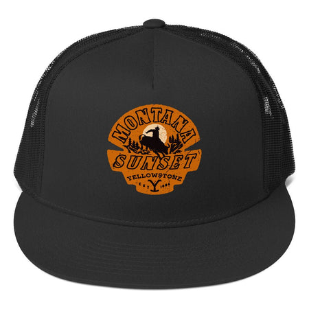 Yellowstone Montana Sunset Trucker Hat - Paramount Shop