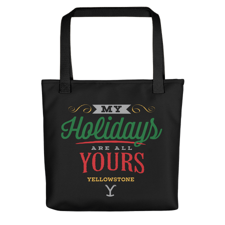 Yellowstone My Holidays Are All Yours Premium Tote Bag - Paramount Shop