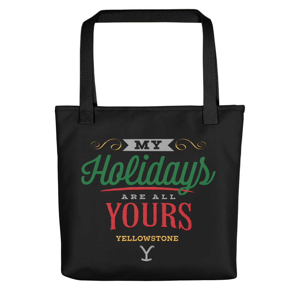 Yellowstone My Holidays Are All Yours Premium Tote Bag - Paramount Shop